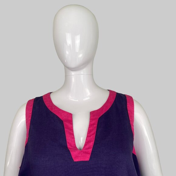 Sigrid Olsen sleeveless linen dress - Picture 4 of 5